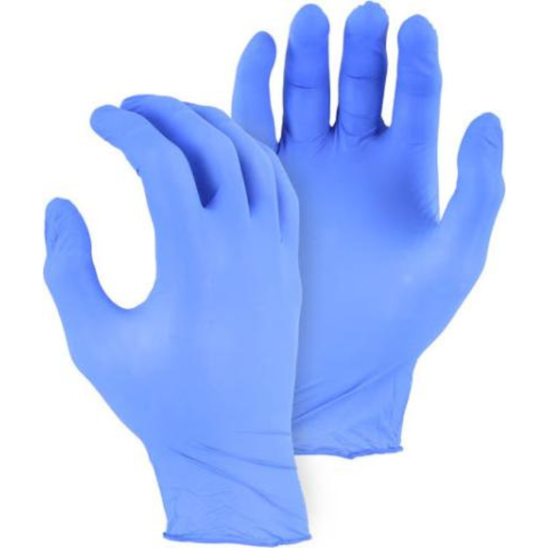 Nitrile Heavy Duty Industrial Gloves 8mil Powder Free Blue 50/box