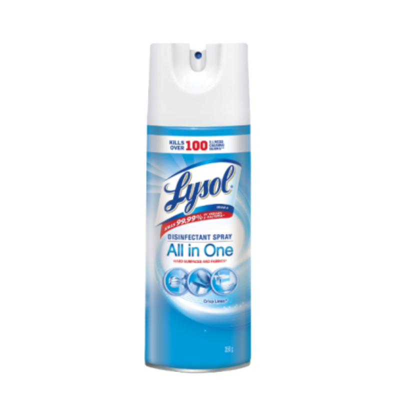 Lysol Disinfecting Spray, Crisp Linen 539g