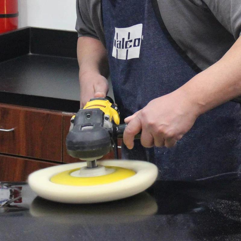 Wool Pad; HORNET; White; Short Cut Buffing Pad