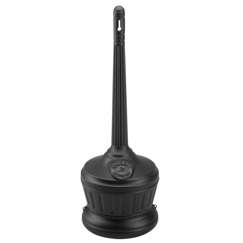 Cease-Fire Outdoor Ash Container, Black