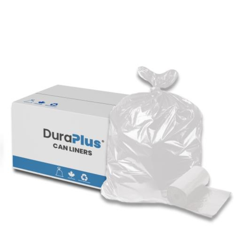 20 x 22 Clear Roll Bags, 6 mic. 1000/case