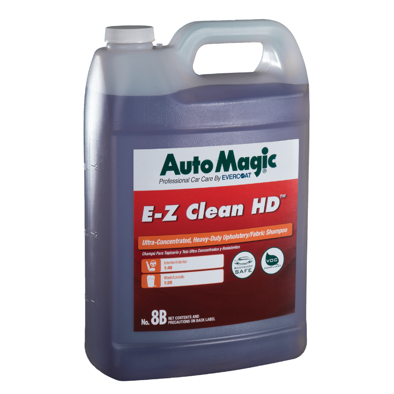 E-Z Clean Heavy Duty Ultra Concentrate Upholstery Shampoo, High Foam #8B